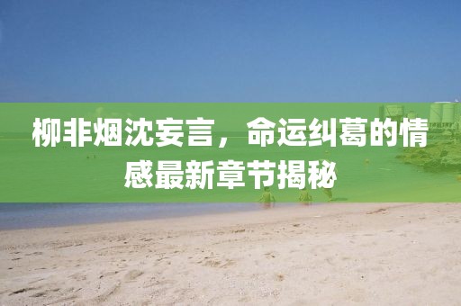 柳非煙沈妄言，命運(yùn)糾葛的情感最新章節(jié)揭秘